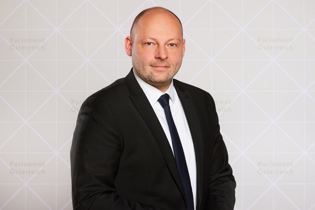 Portrait von Thomas Spalt, Copyright: Parlamentsdirektion/Thomas Topf