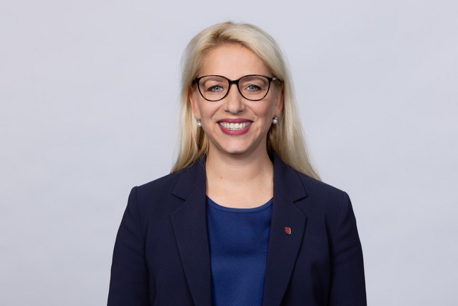 Nicole Feurstein-Hosp, (c) Vorarlberger Landtag/Studio Fasching Portrait von Nicole Feurstein-Hosp