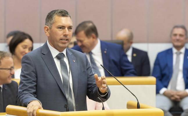 Klubobmann Markus Klien (c) Maurice Shourot